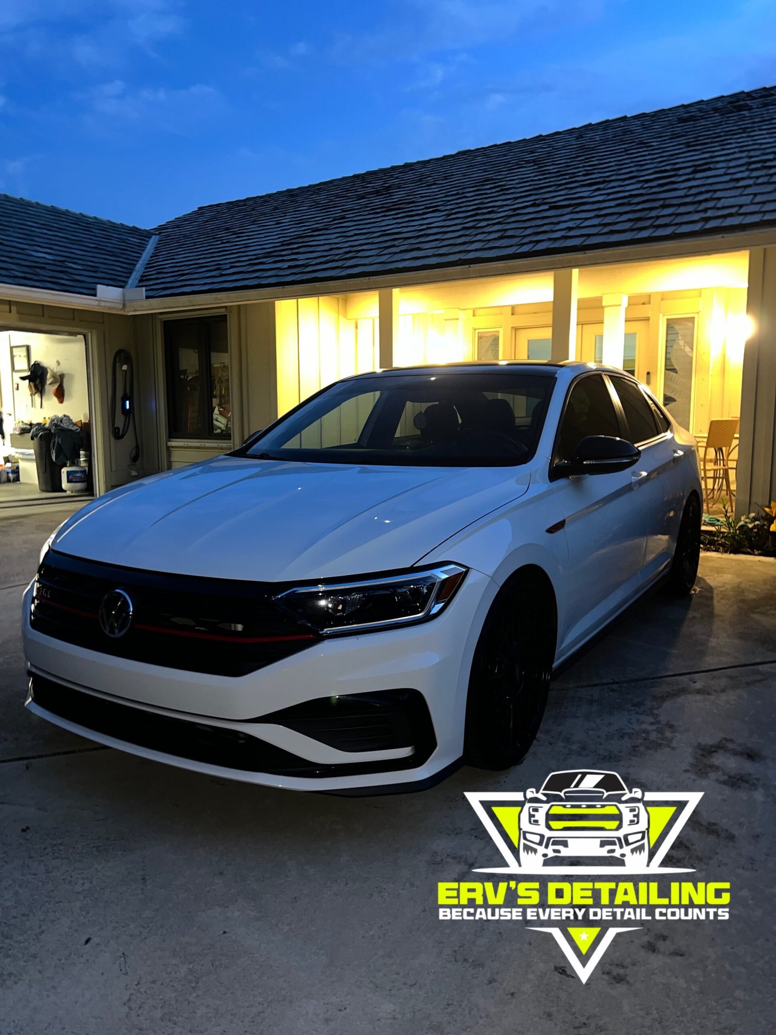 Erv's Detailing #1 Pristine Volkswagen Jetta White